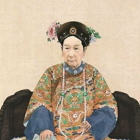 Visuals China on Instagram: "Portrait painting of Empress Dowager Cixi, ca. 1900s, collection of Shenyang Palace Museum." Empress Dowager Cixi, Empress Dowager, Instagram Portrait, Shenyang, Portrait Painting, Palace, China, On Instagram, Instagram