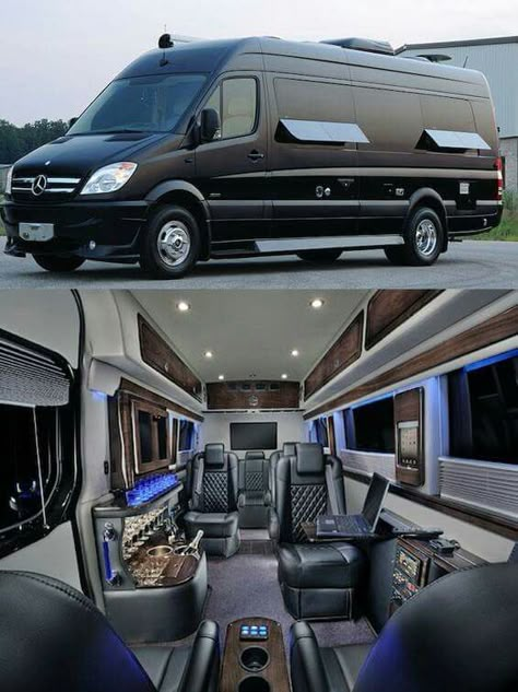 RV Mini-Van. Mini Van Camping, Camping Organisation, Luxury Motorhomes, Luxury Vehicle, Luxury Van, Mercedes Truck, Luxury Bus, Luxury Rv, Camping Organization