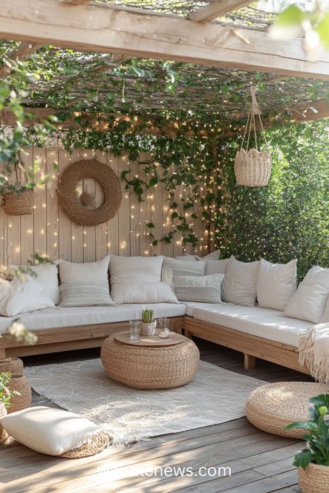 21 Outdoor Rooms to Create in Your Backyard in 2024 Alfresco Garden Ideas, Outdoor Space Ideas Amazing Backyards, Cute Outdoor Patio Ideas, Outdoor Rooms Attached To House, Alfresco Ideas Australia, Alfresco Ideas, Zen Meditation Space, Enclosed Gazebo, Succulent Landscape