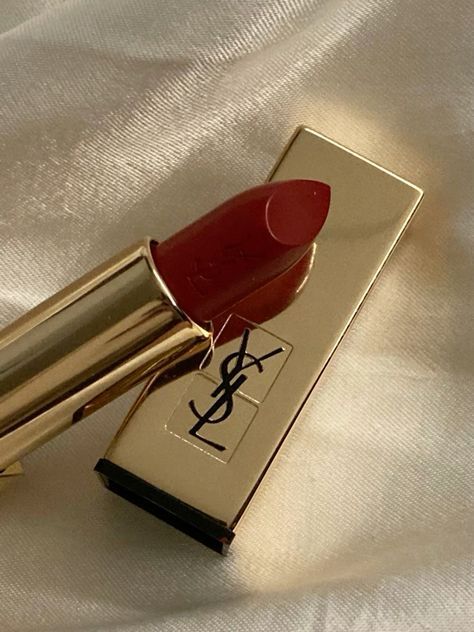 Yves Saint Laurent Aesthetic, Saint Laurent Aesthetic, Yves Saint Laurent Lipstick, Ysl Lip, Ysl Lipstick, Ysl Makeup, Luxury Lipstick, Ysl Beauty, Luxury Makeup