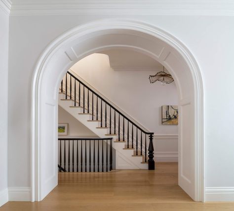 The Insider: Full-on Cobble Hill Townhouse Gut Transforms Unfinished Into Impeccable | Brownstoner Arched Entry Doors, Cobble Hill Brooklyn, Brownstone Interiors, Brownstone Homes, Parlor Floor, Townhouse Exterior, Brooklyn Design, Cottage Interior, Cobble Hill