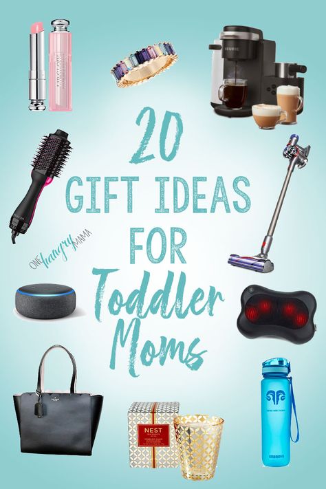 20 of the best gift ideas for toddler moms Non Toy Gifts For Toddlers, Mother/baby Gifts, Toddler Christmas Gifts Not Toys, Best Gifts For Lityle Kids, Toddler Girl Gift Guide, Best Toddler Gifts, Toddler Christmas Gifts, Comfort Gifts, Diy Gifts For Mom