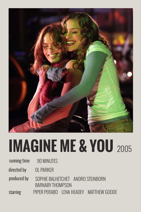 imagine me and you polaroid poster by summersorrows Wlw Shows And Movies, Wlw Polaroid, Classy Aesthetics, Imagine Me, Comfort Movie, Movies To Watch Teenagers, Polaroid Posters, Play 4, Movie To Watch List