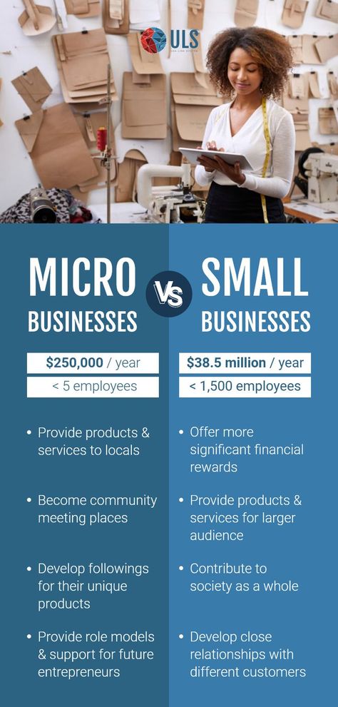 Small businesses in America occupy 30% - 50% of all commercial space. Out of the 31.7 million small businesses, 3.7 million are micro-businesses with 1 to 9 employees. What are the differences and benefits of each kind of business? #SmallBusiness #MicroBusiness #BusinessTips #BusinessSupport Micro Business Ideas, Homeschool High School, Commercial Space, Customer Loyalty, Business Support, Email Campaign, Marketing Strategy Social Media, Creating A Blog, Digital Marketing Services