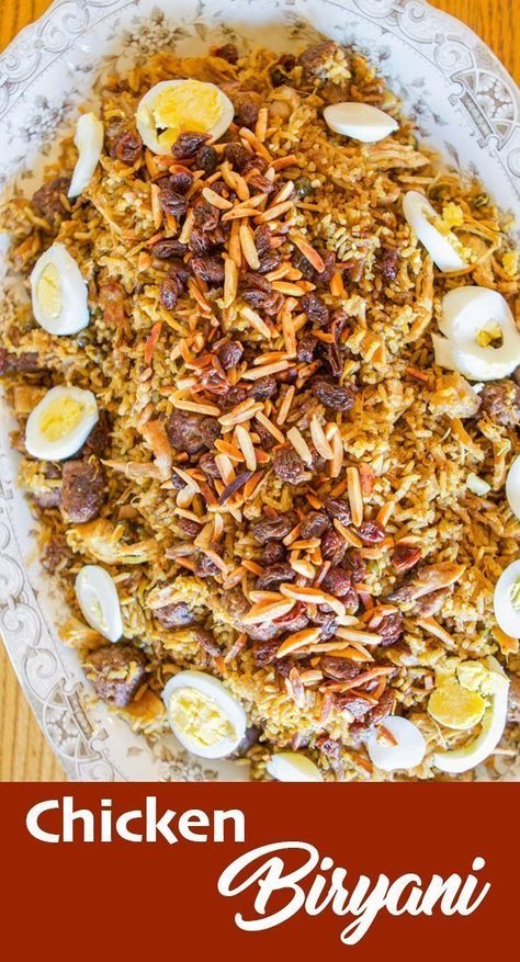 Chicken Biryani Recipe (Assyrian) | Hilda's Kitchen Blog Seasoned Meatballs, Assyrian Recipes, Persian Chicken, Sautéed Onions, Potatoes And Onions, Mini Meatballs, Chicken Biryani Recipe, Seasoned Chicken, Chicken Biryani