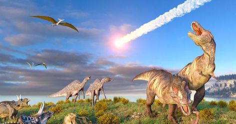 The Day The Dinosaurs Died, Told In Horrifying New Detail Dinosaurs Extinction, Dinosaur History, Tata Surya, History Of Earth, Kota Tangerang, Planetary Science, Earth Atmosphere, Science Photos, Montage Photo