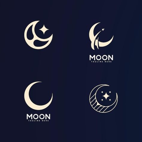 Podcast Merch, About Moon, Ring Logo, Fun Logo, Cool Symbols, Delicate Gold Ring, Moon Icon, Moon Symbols, Adobe Photoshop Design