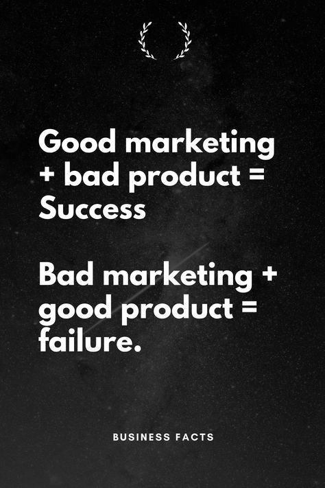 Good marketing can sell a bad product. Sales Motivation Quotes, Instagram Tricks, Best Business Quotes, Change Leadership, Cantilever Stairs, Sales Motivation, Sales Quotes, Signs Design, Digital Marketing Quotes