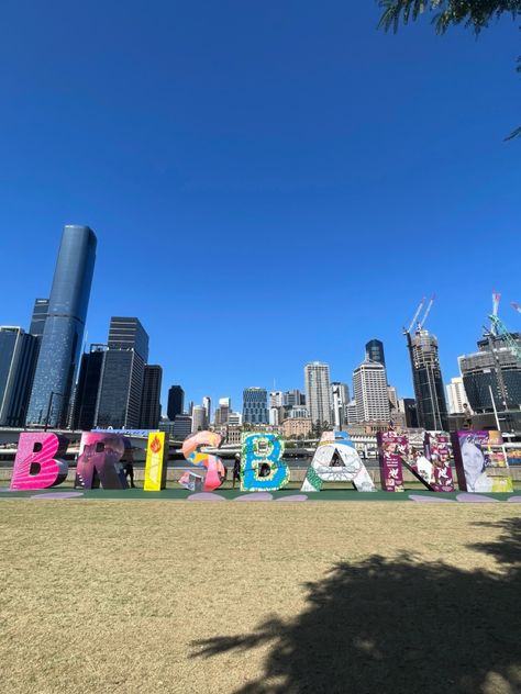 #brisbane #city #australia #skyline #traveling Australia Aesthetic Brisbane, Brisbane Australia City, Australia Vibes Aesthetic, Brisbane Australia Aesthetic, Brisbane Aesthetic, Australia Travel Aesthetic, Brisbane Travel, Australia Lifestyle, Australia Beaches