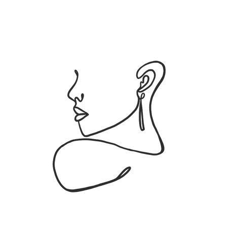 Women's Boutique on Behance Earring Business Logo, Earrings Drawing, Ivy Clothing, Online Store Design, Silhouette Logo, Jewelry Making Business, Makeup Artist Logo, Single Line Drawing, Artist Logo