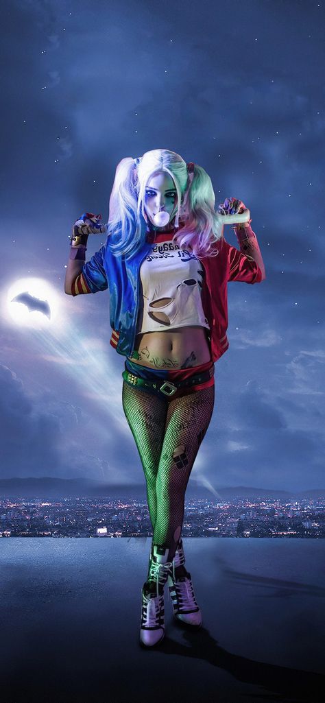 Quin Harley, Harley Quinn Wallpaper, Hello Spring Wallpaper, Harley Quinn Halloween, Margot Robbie Harley, Joker T Shirt, Marvel Heroines, Harley Quinn Artwork, Joker Wallpapers