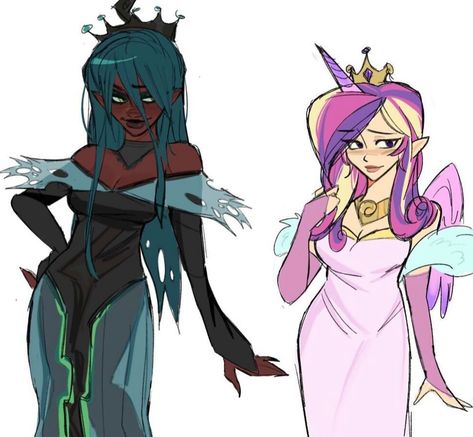 Mlp Human Fanart Pinkie Pie, Mlp Cadence Human, Flutter Shy Human Fanart, Queen Crystalis Fanart, Cadence Mlp Human, Human Mlp Fanart, Princess Cadence Human, Queen Chrysalis Fanart, Twipie Fanart