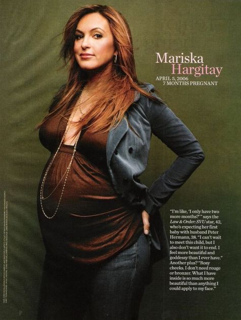 Mariska Hargitay. 7 Months Pregnant, Law Order Svu, Jayne Mansfield, Dark Autumn, Special Victims Unit, Olivia Benson, Law And Order Svu, Mariska Hargitay, Ashley Graham