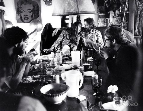 Phillips & Hopper in their home in New Mexico, 1970 Hippy Kitchens, Lou Adler, Roxy Theater, Whisky A Go Go, Uncle Jack, Dinosaur Jr, Dennis Hopper, Coachella Music Festival, Carole King