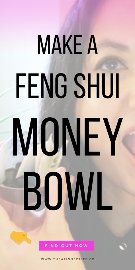 Interested in increasing your abundance vibes the easy way? Try out this simple idea for your home: the Feng Shui Money Bowl! In this video I'm sharing all the details so you can make your own & start manifesting money today! | thealignedlife.co | money, prosperity, wealth, attraction, law, manifesting | #thealignedlife #manifestation #fengshui #moneybowl #money Feng Shui Wealth Bowl, How To Make A Money Bowl, Prosperity Bowl For New Year 2024, Money Bowl Ideas, Money Bowl Ingredients, How To Attract Money, Money Bowl Feng Shui, Crystal Bowl Decor Ideas, Money Bowl Spell