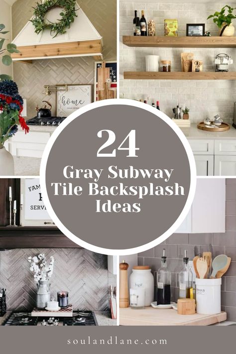 Transform your kitchen or bathroom with the understated elegance of a gray subway tile backsplash. This versatile color offers a contemporary twist on the classic subway tile design, providing a neutral backdrop that complements any decor style. Explore ideas for incorporating gray subway tiles to achieve a cohesive look, from light dove grays that brighten your space to deep charcoals that add dramatic flair. Gray Herringbone Backsplash, Gray Subway Tiles, Dark Grey Subway Tile, Subway Tile Backsplash Ideas, Herringbone Subway Tile Backsplash, Grey Subway Tile Kitchen, Subway Tile Herringbone, Gray Subway Tile, Gray Kitchen Backsplash