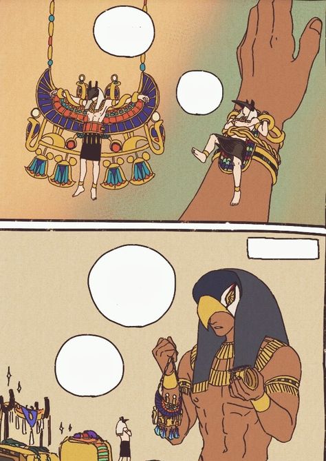 Giant And Tiny People Art, Horus Seth, Anime Egyptian, Black Cat Anime, Bird People, Rennaissance Art, Egyptian Mythology, Haikyuu Manga, Manga Books