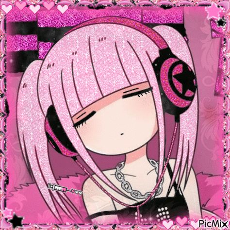 Kawaii Vrchat Avatar, Menhara Chan Wallpaper, Menhera Pfp, Menhera Aesthetic, Menhara Chan, Gothic Pfp, Sweet Magic, Icon Gif, Yami Kawaii