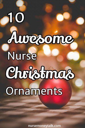 The top nurse Christmas ornament for your Christmas tree. #nursechristmas #nursechristmasgift #giftforanurse #christmasgiftsfornurses #nursechristmasdiy Nurse Money, Pinning Ceremony Nurse, Best Secret Santa Gifts, Nurse Ornaments, Pinning Ceremony, Old World Christmas Ornaments, Nursing Student Gifts, Nurse Christmas, Christmas Tree Cards