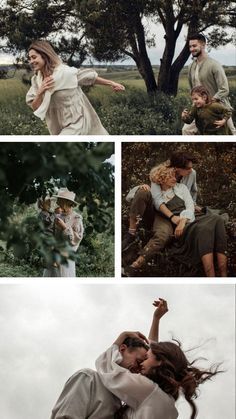 Family Photos Whimsical, Rural Family Photos, Magical Family Photoshoot, Fairytale Family Photoshoot, Cottage Core Family Aesthetic, Vintage Style Family Photoshoot, Untraditional Family Photos, Family Of 5 Lifestyle Photography, Earthy Family Photoshoot