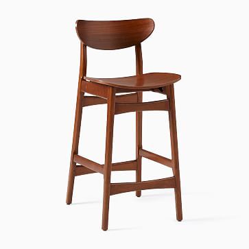 Cafe Bar Counter, Classic Cafe, Cafe Bar Stools, Cafe Counter, Round Seat Cushions, Bar Counter Stools, Walnut Dining Chair, Kursi Bar, Modern And Traditional Decor