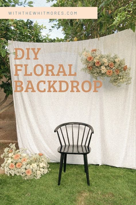 DIY FLORAL BACKDROP Diy Floral Backdrop, Flower Installation, Tootsie Roll, Kentucky Derby Party, Baby S Breath, Derby Party, Floral Backdrop, Create Something, Creative Hobbies