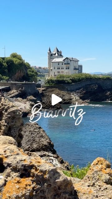 Margot Cirou ✨ on Instagram: "Mes meilleures adresses, à Biarritz 🌊 

🏃 Rocher de la vierge, plage du Port Vieux (plus belle vue depuis le rooftop de l’ @hoteldelaplage_btz ), le port…

☕️ Coffee et petit dej’ : @lobitacafe @caracoli.btz @yeuz.slicecoffee 

🥗 Déjeuner : @nutsbiarritz @xuxubiarritz 
Les Halles : @pauletlouis__ 

🛍️ Shopping : @colorsofsurfing (@ateliercoquillette, le @guidepapier…), @sowe_biarritz , @albertineswim , @venitz_upcycling_couture , @openmebiarritz 

🍪 Goûter : @balibowls , @pepite.cookie @noisette.patisserie.biarritz , @miremontbiarritz , @hoteldupalais 

🍹 Drinks : @pavillonduphare , @etxola.bibi à la côte des Basques
ou sur les marches du @carlosbiarritz face à la Villa Belza 

🥘 Dîner : @ardibeltzabtz" Le Port, Villa, France, Travel, Instagram