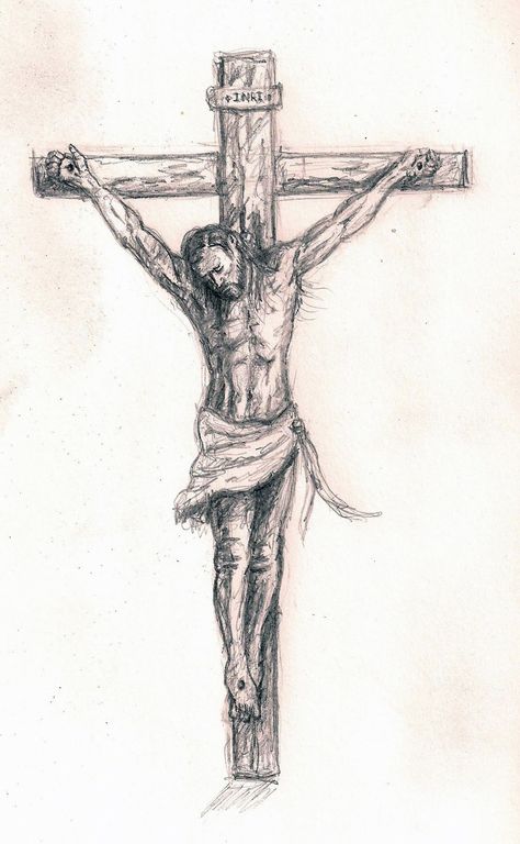 Jesus Drawings Sketches, Drawings For Tattoos, Cross Drawings, Jesus Christ Drawing, Jesus Sketch, Jesus Drawing, Jesus Christ On The Cross, Jesus Art Drawing, Christian Drawings