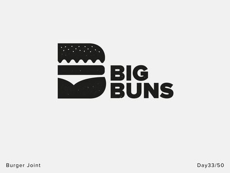 Burger Logo Design, Toro Logo, Burger Branding, Burger Logo, Clever Logo Design, Logo Challenge, Food Logo Design Inspiration, Big Burgers, Burger Places