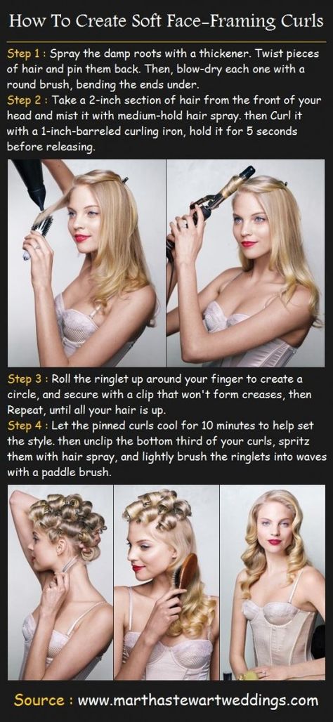 Curl Tutorial, Vintage Curls, Beauty Tutorials, Hair Envy, Look Vintage, Hair Today, Great Hair, Vintage Hairstyles, Hair Dos