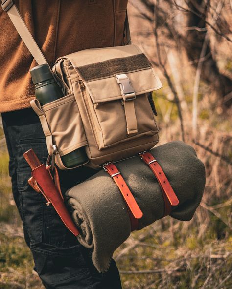 Utility Bags With Removable Pouch For Outdoor, Functional Waxed Canvas Hiking Bag, Functional Rectangular Shoulder Bag For Outdoor, Utility Shoulder Bag For Outdoor Use, Durable Utility Bags For Outdoor Activities, Functional Outdoor Shoulder Bag With Water Bottle Pocket, Utility Waxed Canvas Bags For Outdoor, Outdoor Utility Bag In Waxed Canvas, Outdoor Khaki Bag With Functional Pockets