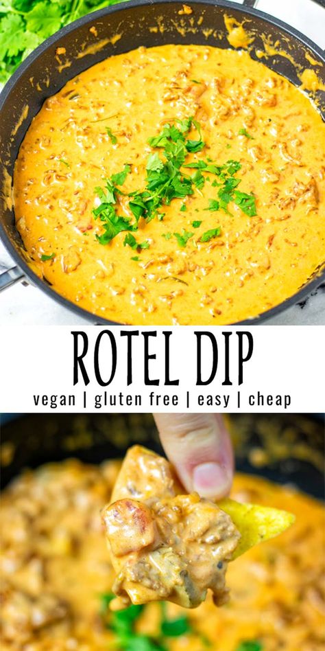 Vegan Chili Cheese Dip, Vegan Cracker Dip, Vegan Crockpot Dip, Vegan Mexican Dip, Vegan 7 Layer Dip, Vegan Gluten Free Dips, Vegan Crockpot Appetizers, Vegan Friendly Appetizers, Vegan Rotel Dip