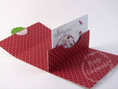 Pop Up: Gift Cards can sometimes be a boring thing to give but a great thing to receive. So why not spice up the way you give them! Pop Up Gift Card Holder, Pop Up Gift Card, Unique Gift Card Holder, Card Holder Template, Pop Up Gift, Gift Card Holder Template, Gift Card Holder Diy, Unique Gift Cards, Gift Cards Money