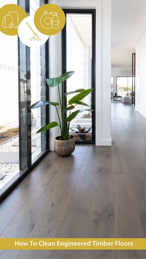 Engineered Timber Floors need to be cleaned in a certain way if you want to keep your gorgeous wood floors in the best condition. In this cleaning guide from Imagine Floors by Airstep we'll be going over the right way to clean your engineered timber flooring and providing some tips for keeping your floors happy. #engineeredtimberflooring #cleaningguide #howto #timberfloors #howtocleantimberflooring #imaginethepossibilities #homecleaningtips #woodfloors #homemaintenance #cleaningtips Engineered Timber Flooring, Cleaning Guide, Moroccan Mosaic, Timber Flooring, Outdoor Wood, House Cleaning Tips, Floor Cleaner, Home Maintenance, Wood Floors