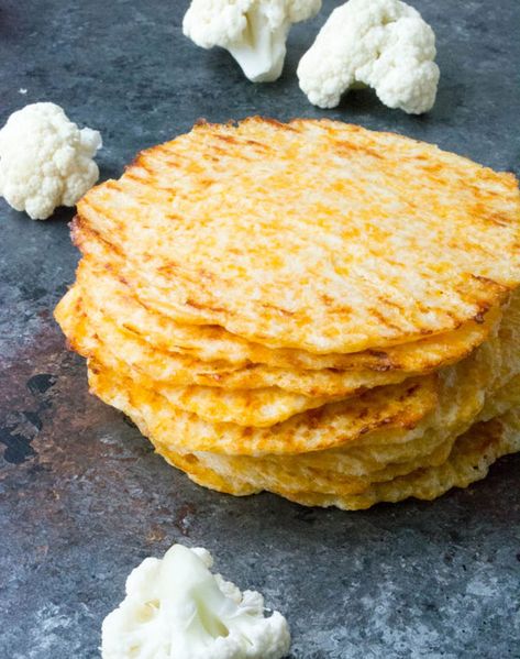 Sugar Free Mom, Cauliflower Tortillas, Tortillas Recipe, Cauliflower Bread, Low Carb Wraps, Baked Cauliflower, Low Carb Baking, Lean And Green, Low Carb Bread