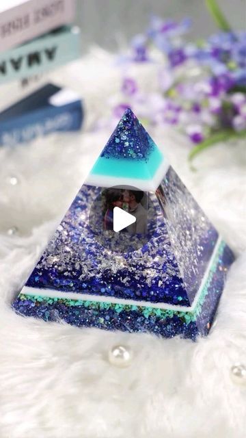 Memorial Resin Pyramid, Resin Pyramid, Resin Pour, Designer Pumps, Resin Kit, Resin Casting, Reduce Waste, Resin Crafts, Resin Art