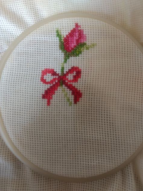 Cross stich beautiful rose bud with a bow Rose Bud, Cross Stitch Rose, Beautiful Rose, Rose Buds, Beautiful Roses, Cross Stitch Patterns, Stitch Patterns, Cross Stitch, Embroidery