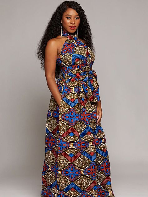 African Print Tops, Fashion Stand, Ankara Print, African Print Dress, African Print Dresses, Maxi Robes, Satin Maxi Dress, Summer Maxi, Women Maxi