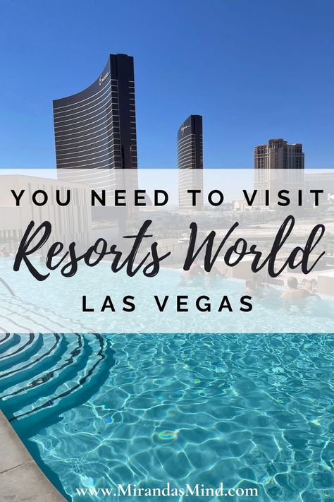 For those seeking an unforgettable experience, Resorts World Las Vegas is surely the newest summer getaway. #travelinspo #travelaesthetic #vegaspics #traveltips #summerfashion #travelblog #travelideas #vegasaesthetic #summerbucketlist #vegascasino #destination #summerthingstodo #thingstodoinvegas #vacation Resorts World Las Vegas, Las Vegas Resorts, Las Vegas Vacation, Vegas Vacation, Summer Destinations, Summer Getaway, Summer Bucket Lists, Destin Beach, Travel Inspo