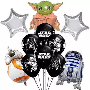 Star wars themed baby shower ideas Star Wars Balloons, Star Wars Party Decorations, Decoracion Star Wars, Star Wars Theme Party, Star Wars Decor, Balloon Kits, Star Wars Prints, Star Wars Birthday, Star Wars Party