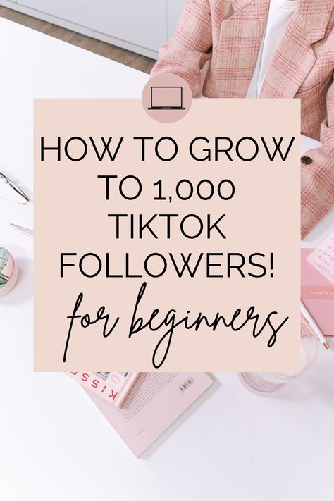 A guide to teach you all of the tips of how I grew my new TikTok account to 1k followers in 4 DAYS! Tiktok Followers, Mlm Business, Tiktok Account, 1k Followers, Tips And Tricks, Programming, To Grow, How To Make Money, Accounting