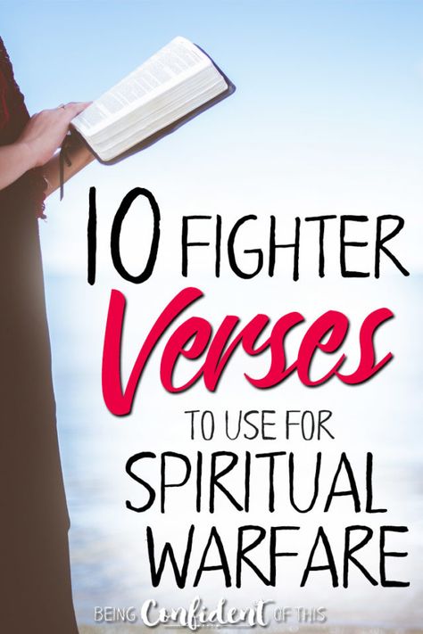 Spiritual Warfare Verses That Pack a Punch | Being Confident Of This Spiritual Warfare Verses, Women Armor, Bible Verses Scriptures, Women Bible Study, Bible Study For Women, The Armor Of God, Being Confident, Spiritual Warfare Prayers, Spiritual Attack