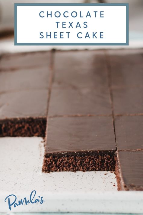 Chocolate Texas Sheet Cake, Friends Recipe, Coffee And Friends, Glaze Icing, Texas Sheet, Texas Sheet Cake, Made From Scratch, Gluten Free Chocolate, Sheet Cake