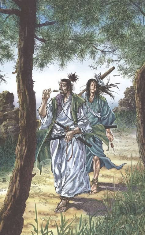 Vagabond Wallpaper, Miyamoto Musashi Art, Samurai Drawing, Ronin Samurai, Vagabond Manga, Samurai Artwork, Miyamoto Musashi, Rennaissance Art, 캐릭터 드로잉