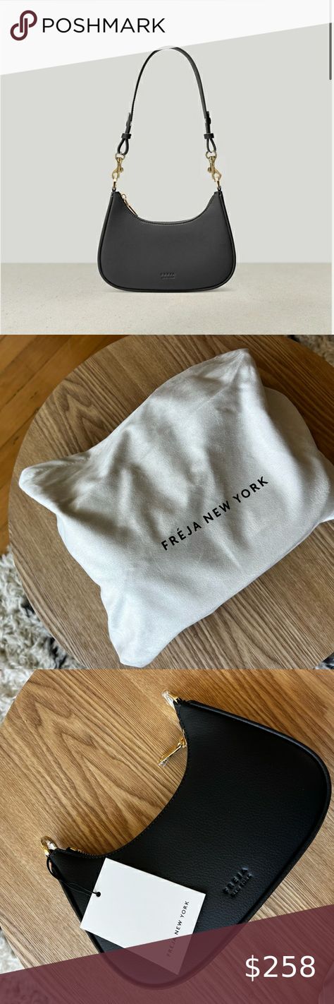 BRAND NEW FREJA NYC Shoulder Bag Vegan Brands, Discount Code, Chain Strap, Leather Straps, Water Resistant, Purse, The Original, Shoulder Bag, Tags