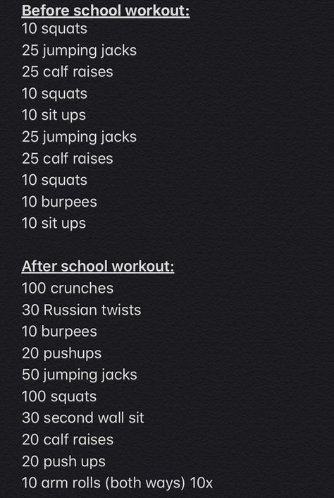 100 Jumping Jacks A Day Results, Goals For 2024 List For Teens, Before School Workout, After School Workout, Morning Workout At Home, Summer Workout Routine, Hard Ab Workouts, Before And After School, School Workout