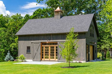 Wooded Gardens, Barn Home Interiors, Renovated Barns, Barn Guest House, Barn Colors Exterior, Barn Floor Plans, Metal Barns Exterior, Party Barn Floor Plans, Barn Colors