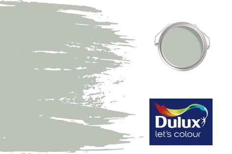 How To Decorate With Tranquil Dawn by Dulux Tranquil Dawn Dulux Paint Living Room, Soft Green Paint Color, Soft Green Paint, Dark Moody Bedroom, Painted Hallway, Tranquil Dawn, Bellway Homes, Hotel Style Bedroom, Persimmon Homes