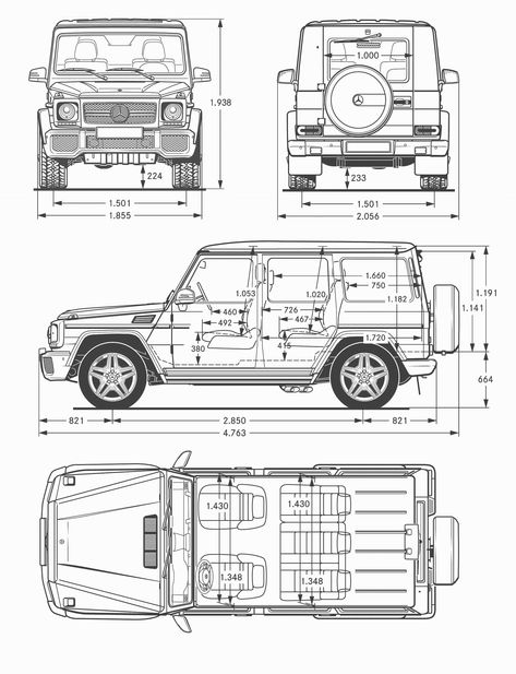 Mercedes-Benz G-Class 65 AMG blueprint Blender Car, Fabrikasi Logam, Mercedes Auto, Mechanical Engineering Design, Mercedes G Wagon, Benz G Class, Mercedes Benz G Class, Car Design Sketch, Benz G