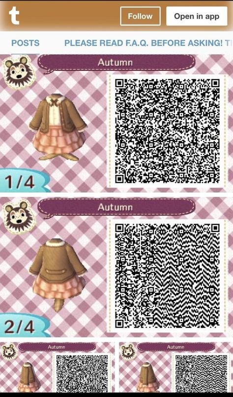 Acnl Qr Codes Clothes Aesthetic, Animal Crossing New Leaf House Ideas, Animal Crossing New Leaf Qr Codes Clothes, New Leaf Qr Codes, New Leaf Qr Codes Clothes, Animal Crossing Ds, Acnl Dress Qr Codes, Acnl Qr Codes Clothes, Acnl Qr Codes Paths